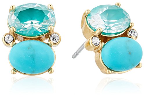 Kate spade new york turq/ multi-drop earrings