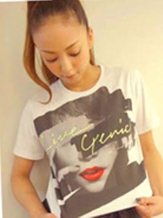 Amazon 安室奈美恵着用 ツアーtシャツ Namie Amuro Livegenic アイドル 芸能人グッズ 通販