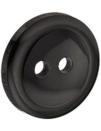 Slimline botones Series 1 Black 2 Hole 9 16" 6 tarjeta