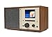 Grace Digital Mondo+ Classic Wireless Internet Radio with Wi-Fi, Bluetooth and Qi Built-in Wireless Smartphone Charger Walnut (GDI-WHA6005)
