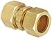 Anderson Metals - 50062-05 Brass Tube Fitting, Union, 5/16