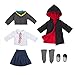 SpiderMarket 14 Inch Doll Clothes Accessories Shoes for American Girl WellieWishers Doll Clothes Camille Willa Ashlyn Kendall Emerson Doll Tenney Grant Doll Clothes (Hermione Design,Wand not Include)