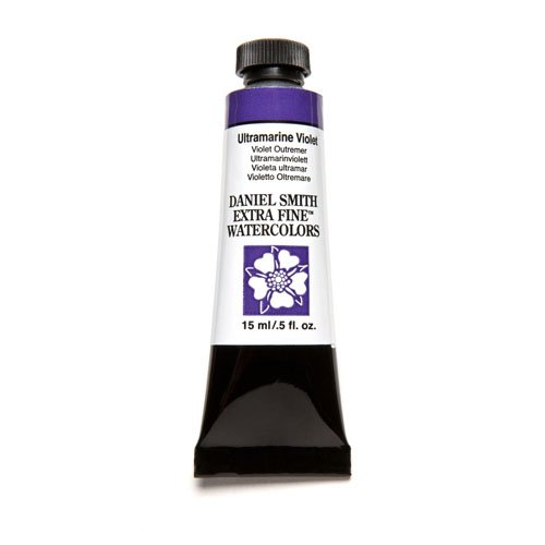 Daniel Smith Extra Fine Watercolor 15ml Paint Tube, Ultramarine Violet