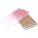 iPhone 6 Case, iPhone 6s Case,JAHOLAN TPU Silicone Gel Soft Clear Case Cover for Iphone 6 6S - Pink White Tribal Henna