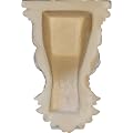 Ekena Millwork COR05X02X07HI 5 3/8-Inch W x 2 1/2-Inch D x 7 3/4-Inch H Hillsborough Corbel