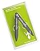 2 Premium Metal Magnetic Collar Stays in Clear Plastic Travel Case | Keep Any Men's Dress Shirt Collar In Place | Hand Polished Stainless Steel