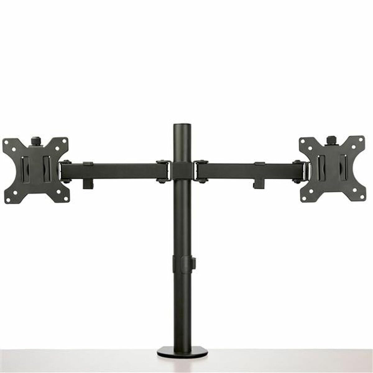 StarTech.com Desk Mount Dual Monitor Arm - Desk Clamp,Grommet VESA Monitor Mount for up to 32" (17.6lb,8kg) Displays - Articulating Monitor Arm - Height Adjustable,Tilt,Swivel,Rotating (ARMDUAL2)