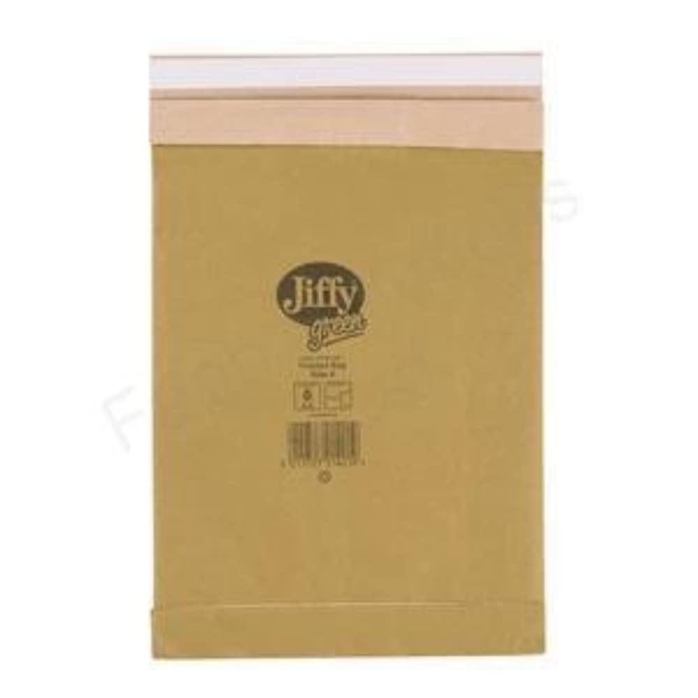 Jiffy JPB-4 Padded Bag for A4 Box of 100 - Size 4, 225 x 343mm, Gold