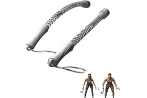 Ropeless Battle Ropes for Home Gym - Cordless Training Rope Fitness Equipment for Men & Women, Weighted Workout Ropes for HII