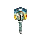Star Wars Boba Fett Schlage SC1 House Key