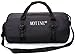 MOTINE Foldable Waterproof Travel Luggage Duffle Bag For Sports, Gym, Vacation (Black)