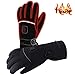 Autocastle 7.4V Heated Gloves Rechargeable Electric Battery Heated Gloves for Men Women,Touchscreen Thermal Heat GloveS,Battery Heated Ski Cycling Hunting Winter Hot Thermal Glove Hand Warmer,Black XL