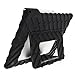 Gumdrop Hideaway Case with Multi-Angle Stand for Apple iPad Pro 12.9 (1st and 2nd Gen) Tablet for K-12 Students, Teachers, Kids - Black, Rugged, Shock Absorbing, Extreme Drop Protection