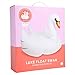 SunnyLife Luxury Inflatable Pool Ride On Float Beach Toy for Adults - White Swan