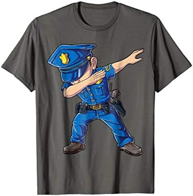 Dabbing Police T shirt Men Funny Policeman Dab Dance Gift T-Shirt
