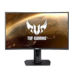 ASUS TUF Gaming VG27WQ 27” Curved Monitor, 1440P