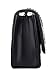 Urban CoCo Quilted Classic Single Flap Cross Body Messenger Shoulder Purse Bag Chain Strap (black)