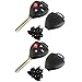 Key Fob Keyless Entry Remote Shell Case & Pad fits Toyota 2008-2013 Avalon / 2007-2011 Camry / 2008-2013 Corolla / 2009-2014 Venza (HYQ12BBY, GQ4-29T), Set of 2