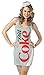 Rasta Imposta Diet Coke Tank Dress, Silver, Adult 4-10