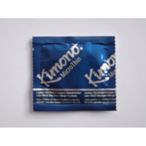 Kimono MICRO THIN Condoms - Various Quantities 12, 25, 50, 100 (50 condoms) image