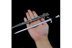 AZLINK Jon Snow Longclaw Sword GOT 1/6 21cm /8.27" Martial Arts Game Collection Keychain Gift Party Supplies Letter opener Desk Decoration