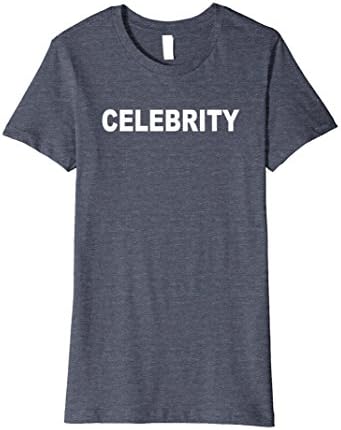 Womens Famous Celebrity TShirt - Hollywood Shirt Small Heather Blue