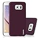 S6 Case, Galaxy S6 Case - TURATA [Slim Fit] Premium Coated Non Slip Surface [Purple] Four Layer Paint Designed Hard Case for Samsung Galaxy S6 G9200 - Purple
