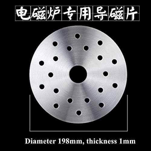 AVT Stainless Steel Plate Cookware Induction Cooktop Converter Disk for Magnetic, Induction Cooker Thermal Guide Plate 19.8cm
