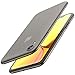 TOZO for iPhone XR Case 6.1 Inch (2018) Hard Cover [0.35mm] World's Thinnest Protect Bumper for iPhone XR [ Semi-Transparent ] Lightweight [Matte Finish Black]