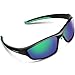 Torege Polarized Sports Sunglasses For Man Women Cycling Running Fishing Golf TR90 Unbreakable Frame TR034