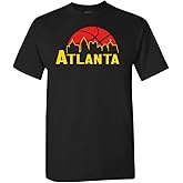 Xtreme Apparrel Team Cityscape Skyline Men's T-Shirt for Basketball Fans