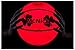 Glow in The Dark Basketball Net Hoop Pair - LED Lighted Smart Basketball Goal with Glowing Hoop Net - Nightime Light Up Glow Hoop Outdoor - Heavy Duty Basketball Air Pump Included