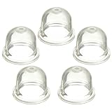 Zeroyoyo Pack of 5 Primer Bulb For Stihl Homelite Echo Stihl Ryobi Poulan Zama Primer Gas Fuel Bulb Pump Bulbs