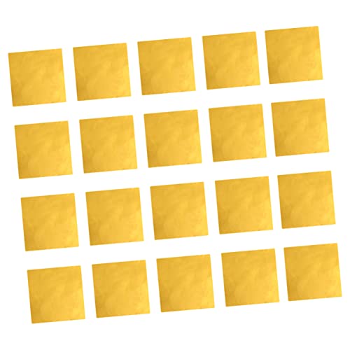 CORHAD 150pcs Gold Tissue Paper Art Foil Wall Decoration Scrapbook Foil Sticker for Decor Paper Phone Decoration