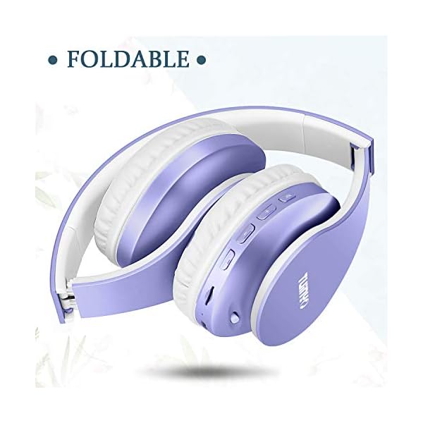 Bluetooth-HeadphonesTuinyo-Wireless-Headphones-Over-Ear-with-Microphone-Foldable-Lightweight-Stereo-Wireless-Headset-for-Travel-Work-TV-PC-Cellphone-Purple TUINYO Bluetooth Headphones, Wireless Headphones Over Ear with Microphone, Foldable & Lightweight Stereo Wireless…