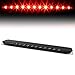 Auto Dynasty LED 3rd Third Tail Brake Light High Mount Stop Lamp Compatible with Ford Mustang 1999-2004, Except Cobra Models, Chrome Housing Smoked Lens