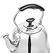 AMFOCUS Stovetop Tea Kettle Teapot - 18/10 Stainless Steel - 2 liters