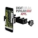 Tackform Enduro Golf Cart Mount for Phone and SkyCaddie SX400 [Enduro Series] - Rock Solid All-Metal Holder for Phones and GPS up to 3.4