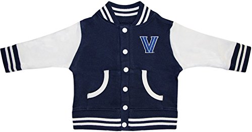 Creative Knitwear Villanova University Wildcats Varsity Jacket Navy