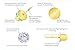 14k Gold Plated Brass Domed Heart Cubic Zirconia Screwback Girls Earrings with Sterling Silver Post