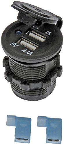 Dorman 84622 12V Dual USB Accessory Socket