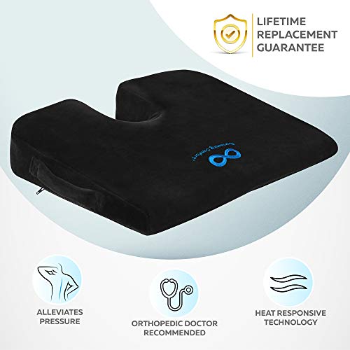 Everlasting Comfort Car Seat Cushion Truck Seat Cushion 100 Memory