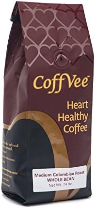 Medium Roast Coffee - Whole Bean Coffee Infused With Resveratrol Antioxidants - 12 Ounce Bag