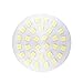 Bonlux Gx53 7 Watts Under Cabinet Light Warm White Ac 110v/220v LED Puck Light 30pcs 5050smd LED Chips (Pack of 2)