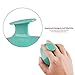 BEAUTLOHAS. Hair Scalp Massager, Shampoo Brush, Scalp Scrubber and Dandruff Brush for Scalp Care Hair Cleaning Shower, Neck and Body Massager, Soft Silicone Comb for Men, Women, Kids & Pets (Green)