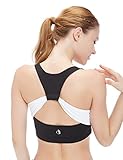 icyzone Women's Activewear Fitness Moving Comfortbal Racerback Sports Bras (S, Butterfly Back)