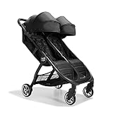 Baby Jogger City Tour 2 Double Stroller Compact & Sleek Twin Design with Easy-To-Maneuver Features Ideal for Growing Kids Plush Imported