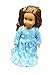 Blue Star Nightgown for American Girl Dolls Mini Dolls