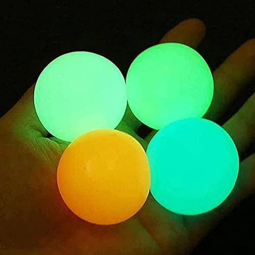 MARLBSIDE Ceiling Sticky Balls, Glow Squishy Stress Balls, Gobbles