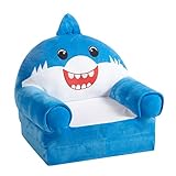 Heritage Kids Shark Convertible Flip Lounger Foam